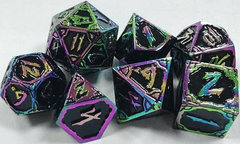 7-Die RPG Set Dark Nexus Hexbreaker